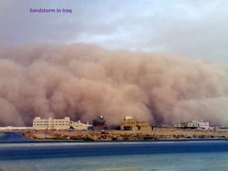 Sandstorm in Iraq 