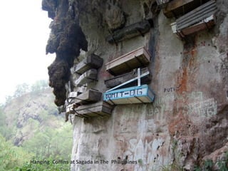 Hanging Coffins at Sagada in The Philippines
 