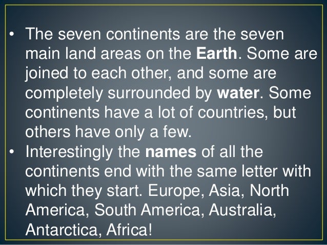 interesting-facts-about-continents-in-the-world