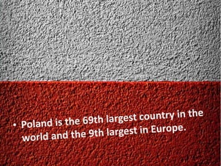 Interesting facts about poland