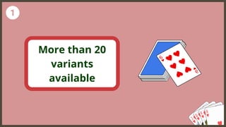 More than 20
variants
available
 