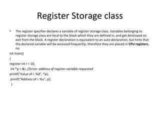 Interesting facts on c | PPT