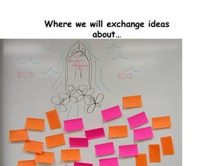 Where we will exchange ideas about… 