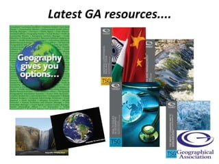 Latest GA resources....
 