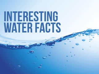 Interesting Water Facts