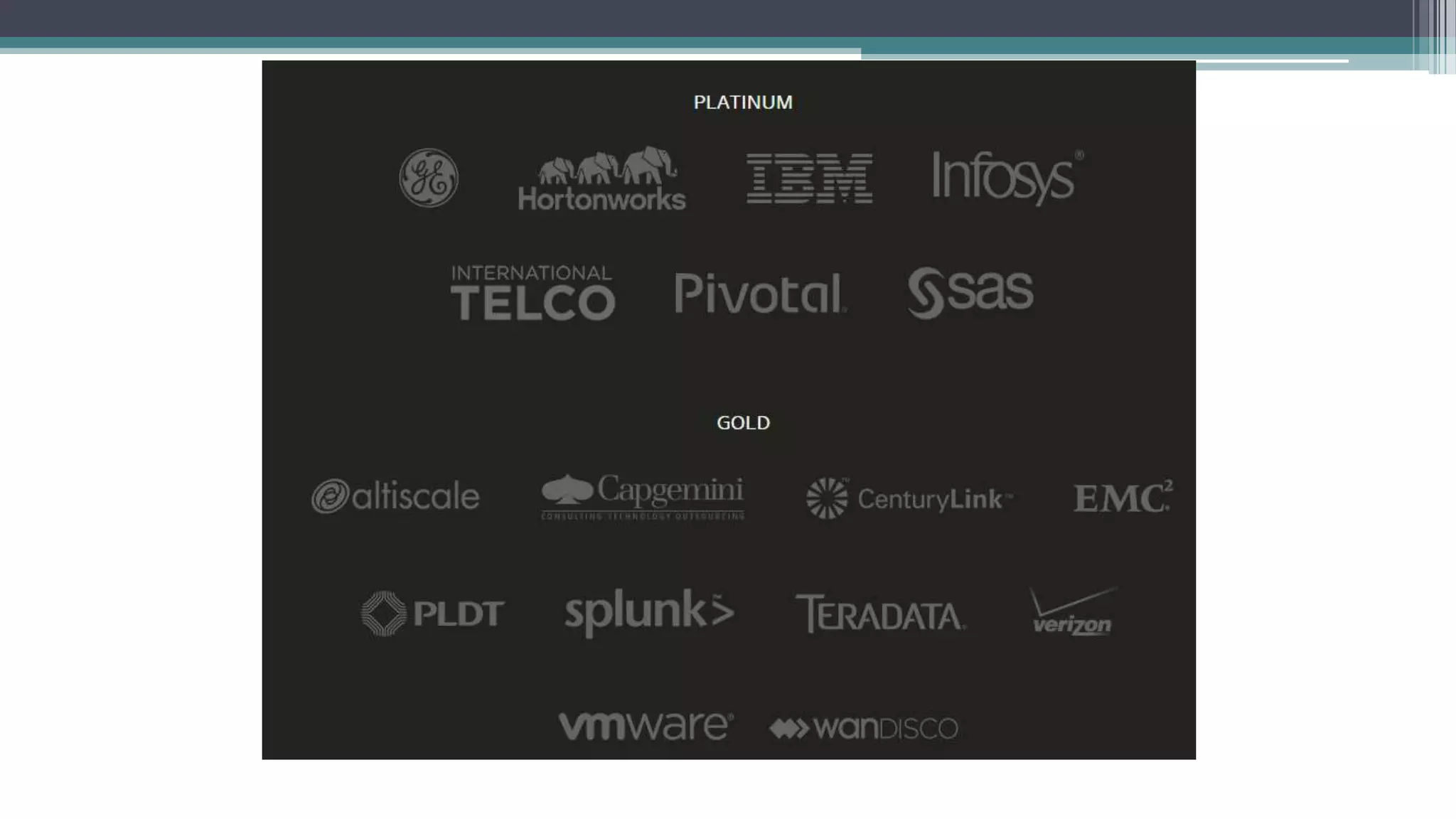 Other (interesting) Big Data real use-cases
 