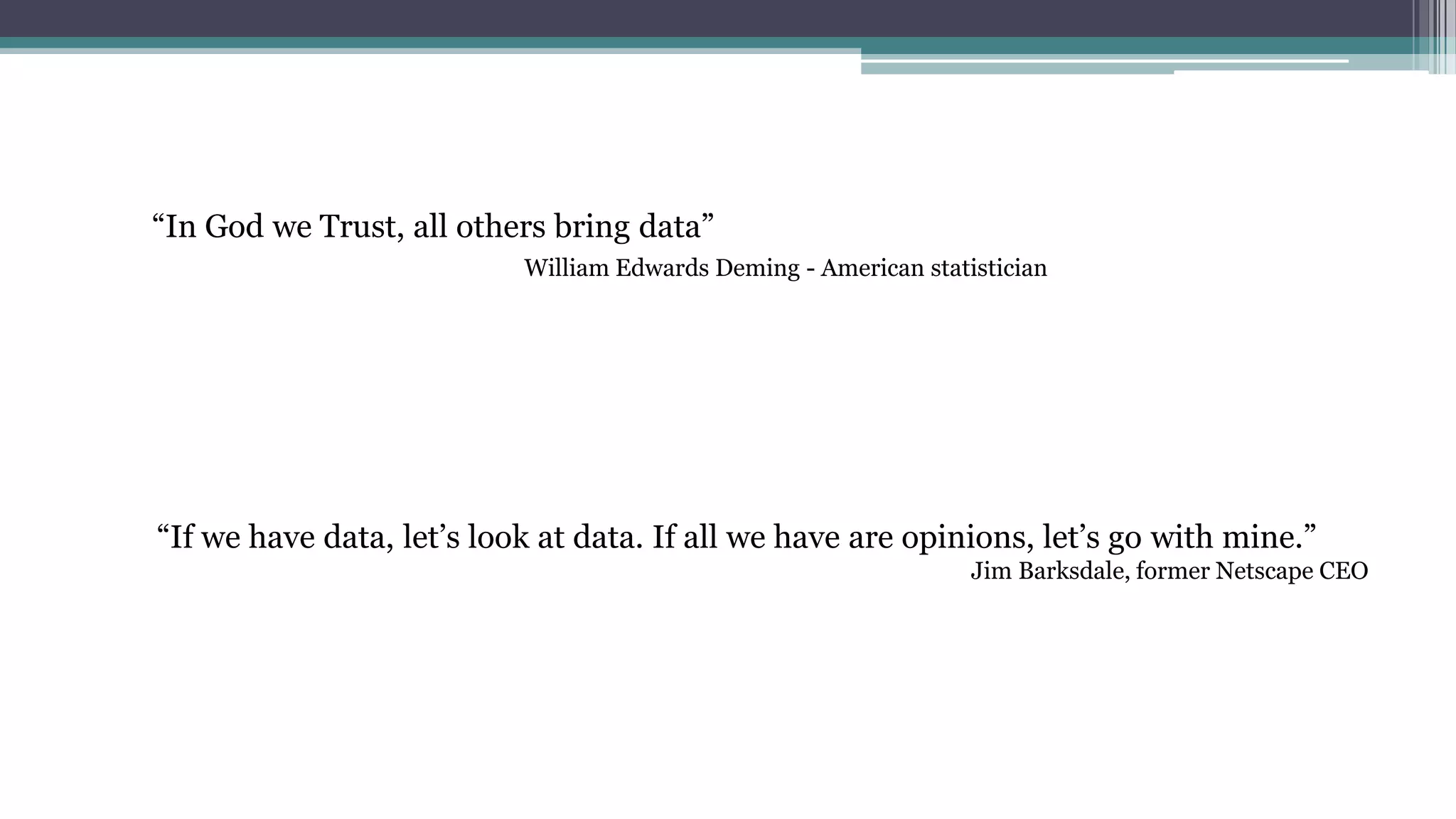 Source of (Big) Data
 