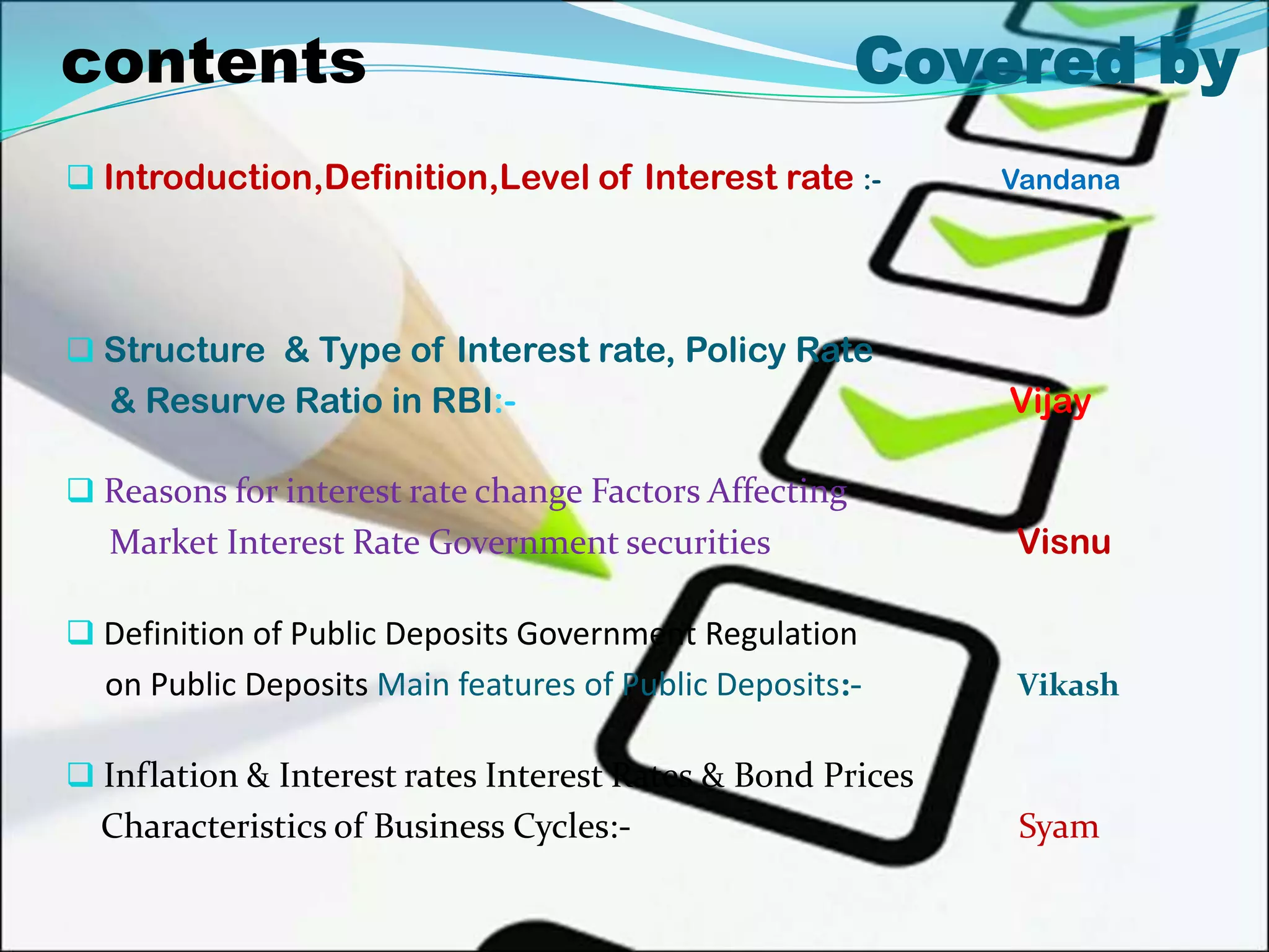 Interest rate | PPT