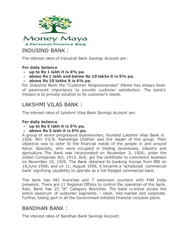 Indusind Bank Fd Rate Indusind Bank Fd Rates Term Deposit Rates