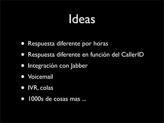 Interface de Voz con Rails