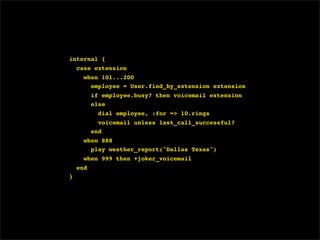 Interface de Voz con Rails