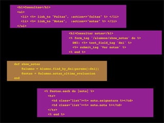 Interface de Voz con Rails