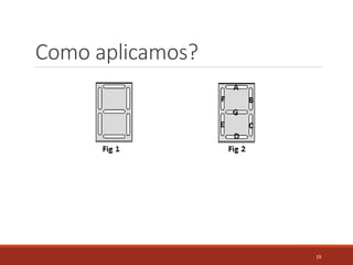 Como aplicamos?
19
 