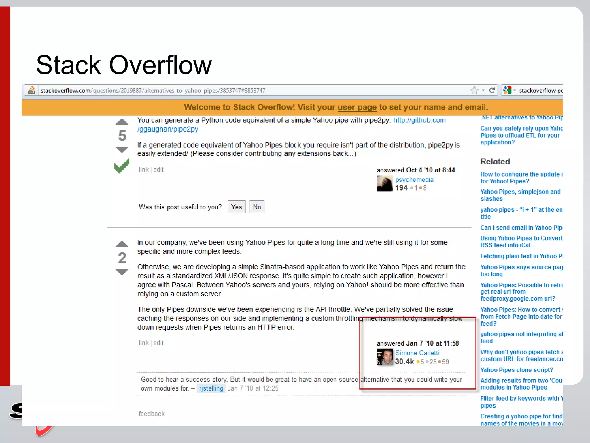 Stack Overflow
 