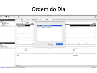 Ordem do Dia
 