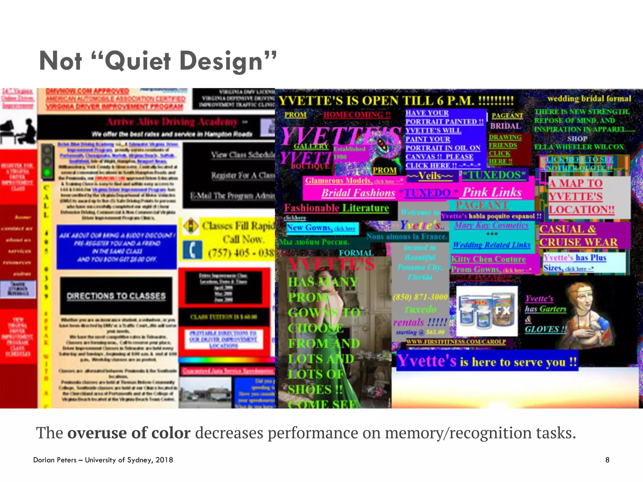 7 Principles for Effective Interface Design for Learning | PPT