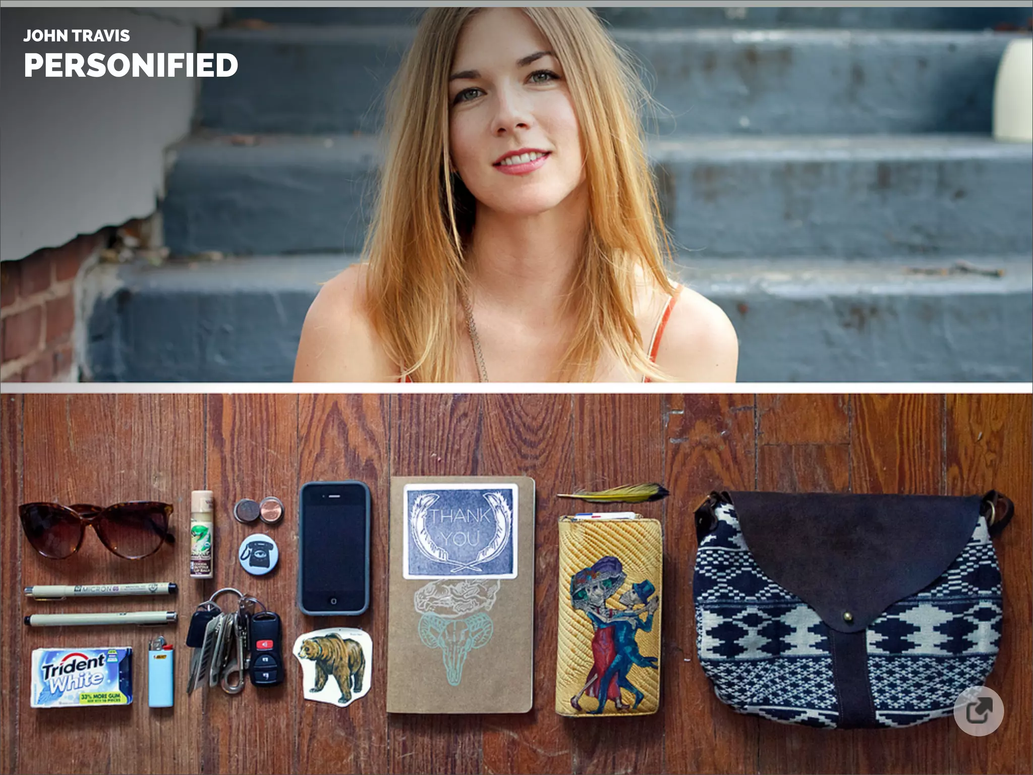 JOHN TRAVIS
PERSONIFIED
 