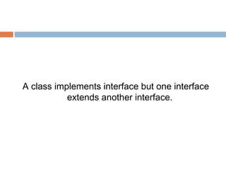 Interface in java | PPT