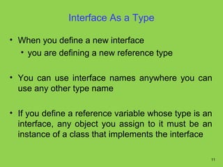 Interfaces | PPT