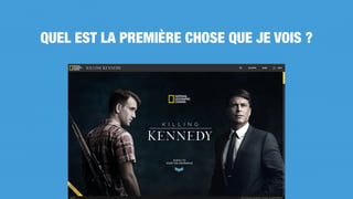 QUEL EST LA PREMIÈRE CHOSE QUE JE VOIS ?
 