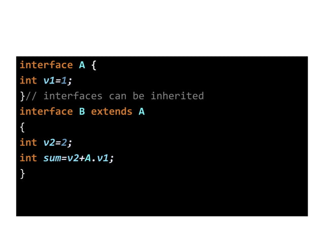 Java Interface | PPT