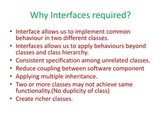 Java Interface | PPT