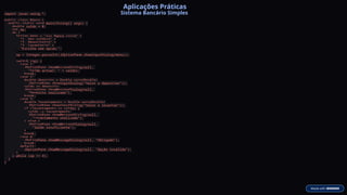 Introdução Completa ao Uso do JOptionPane para Interfaces Gráficas em ...