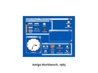 Grid Compass Amiga Workbench, 1985 
 
