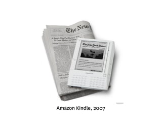 Amazon Kindle, 2007 
 