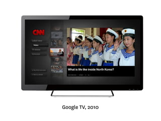 Google TV, 2010 
 