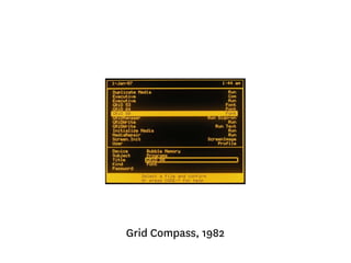 Grid Compass Grid Compass, 1982 
 