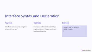 Interfaces-in-Java.for engineering students pptx | PPTX
