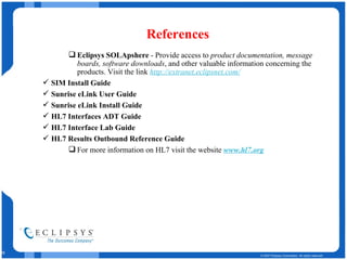 Interfaces Demo Eclipsys Baroda India Part Two | PPT | Computer ...