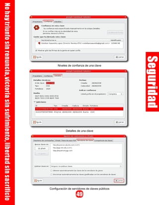 Interactuando con GNU Privacy Guard