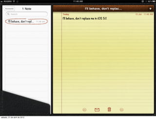 sábado, 21 de abril de 2012
 