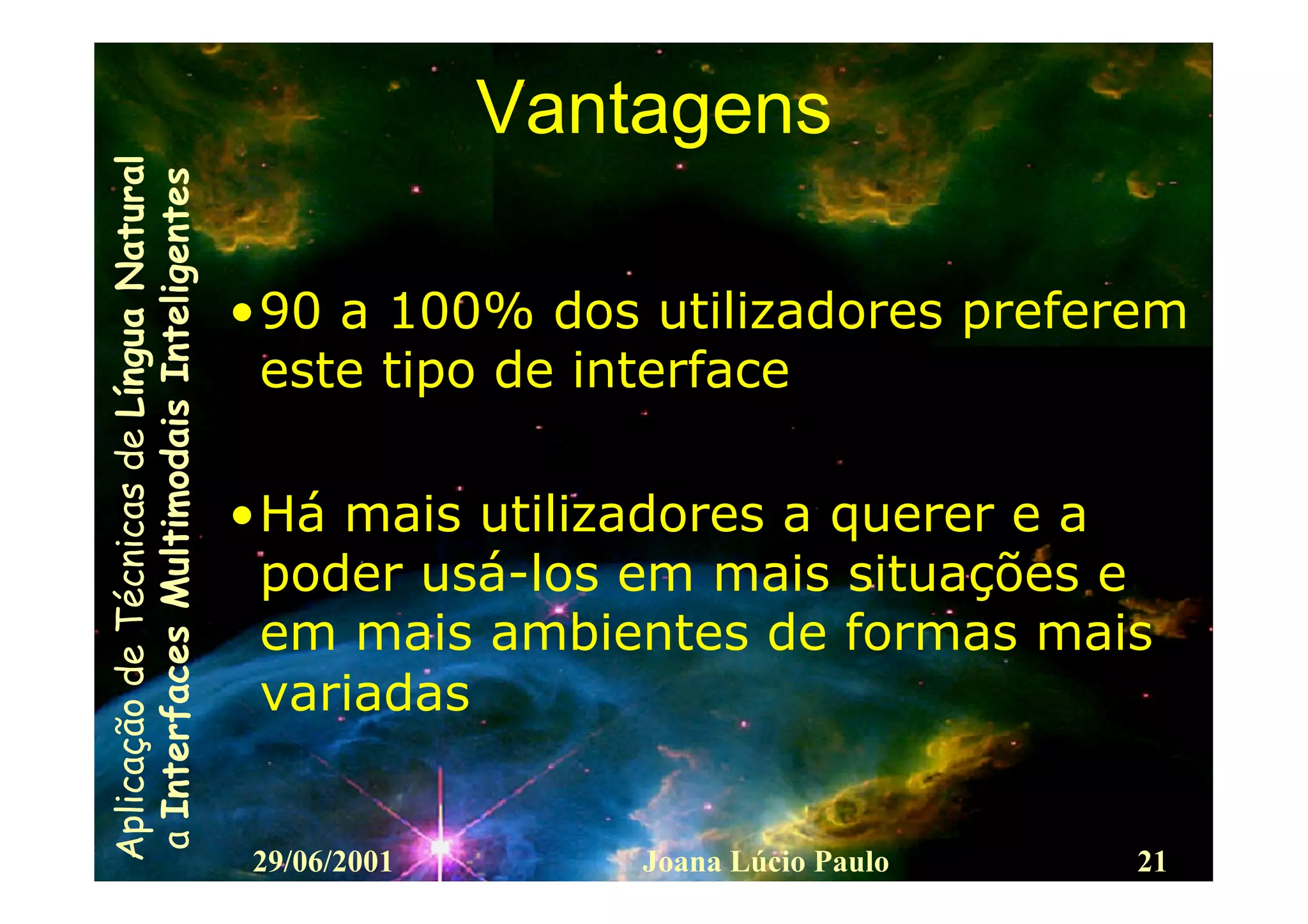 Interfaces Multimodais Inteligentes