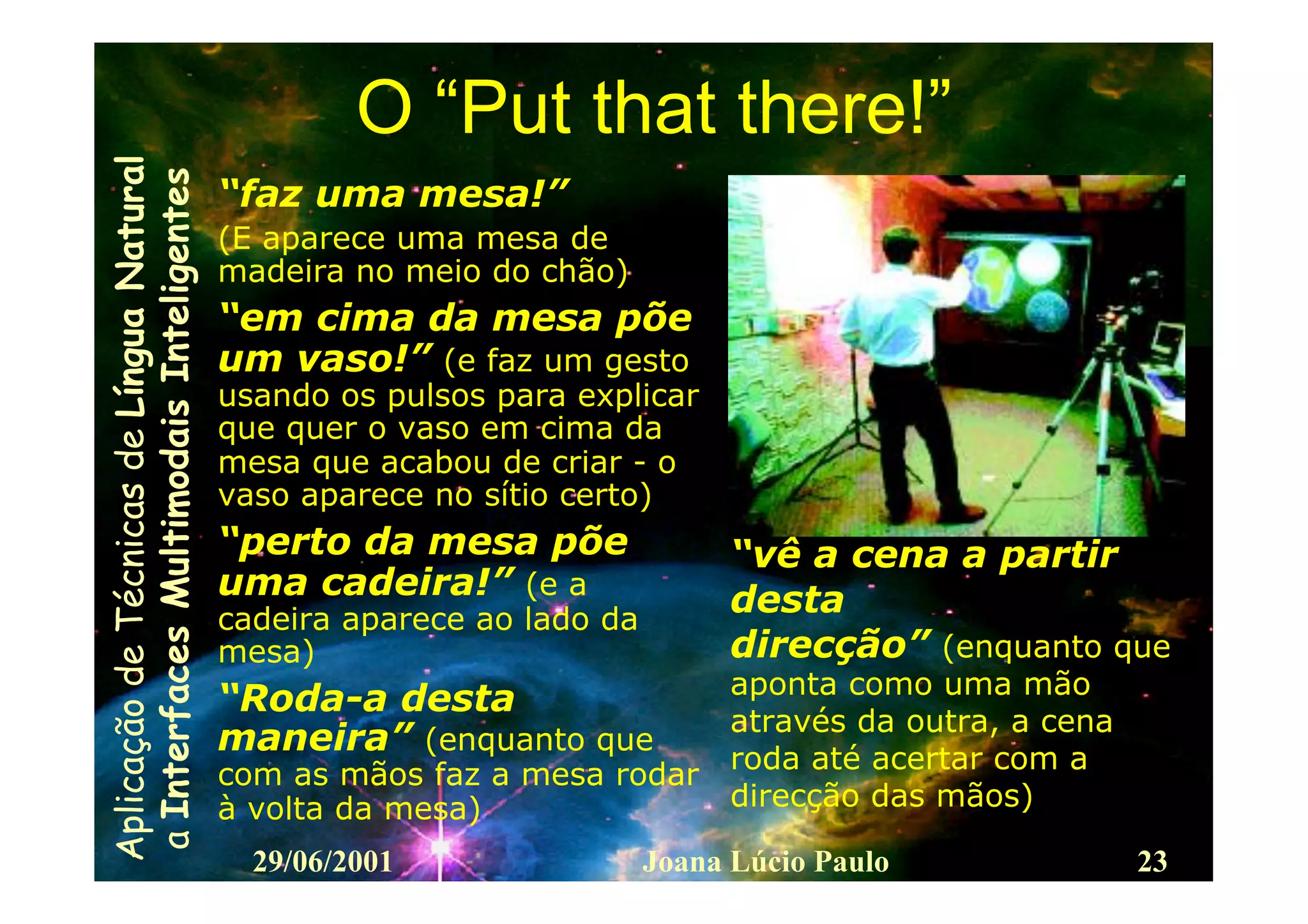 Interfaces Multimodais Inteligentes