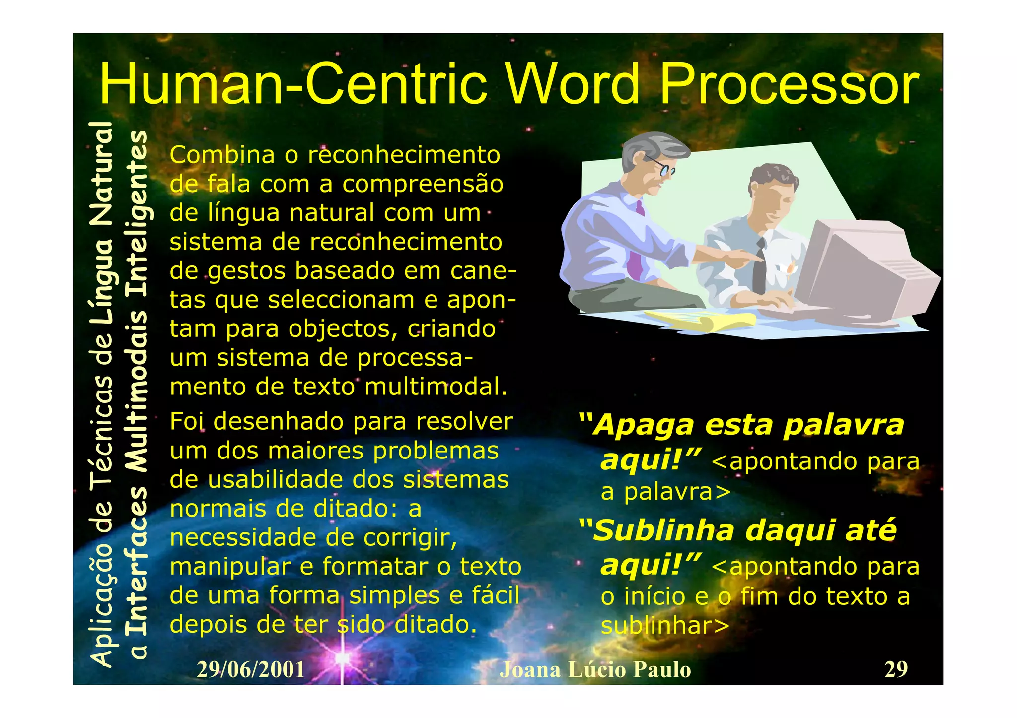 Interfaces Multimodais Inteligentes