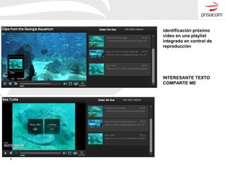 identificación próximo video en una playlist integrado en control de reproducción INTERESANTE TEXTO COMPARTE ME