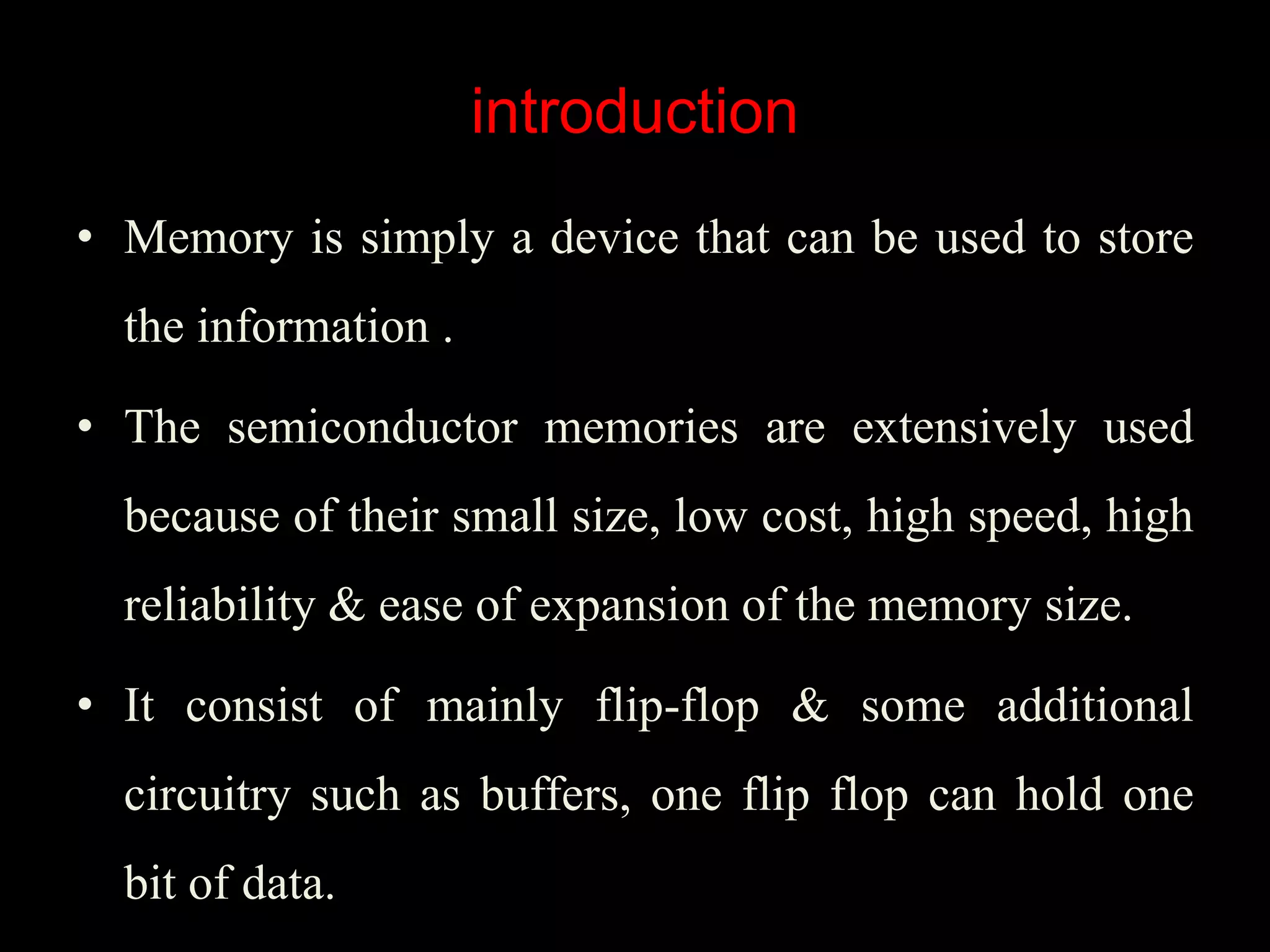 Interfacing memory with 8086 microprocessor | PPT