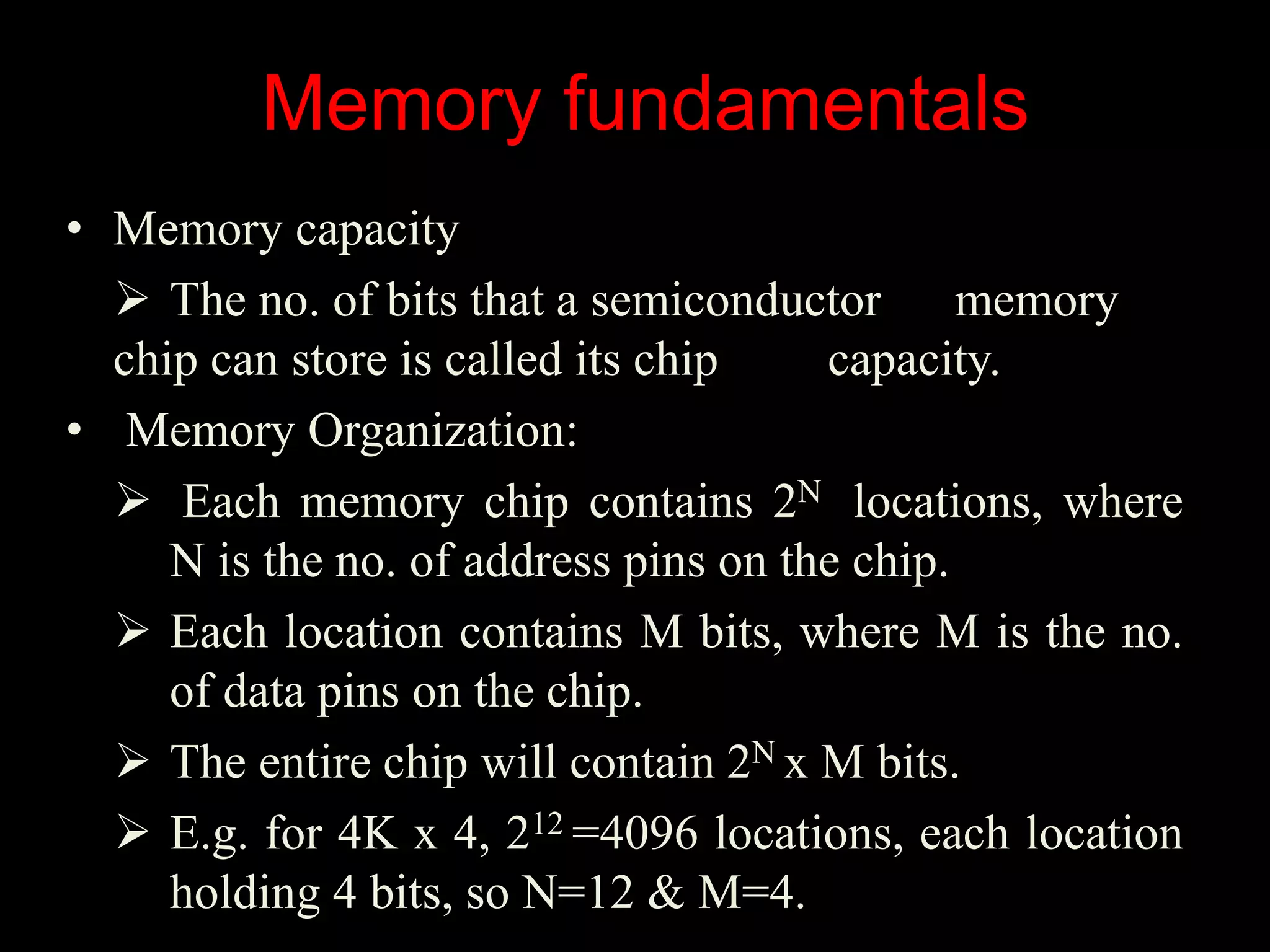 Interfacing memory with 8086 microprocessor | PPT