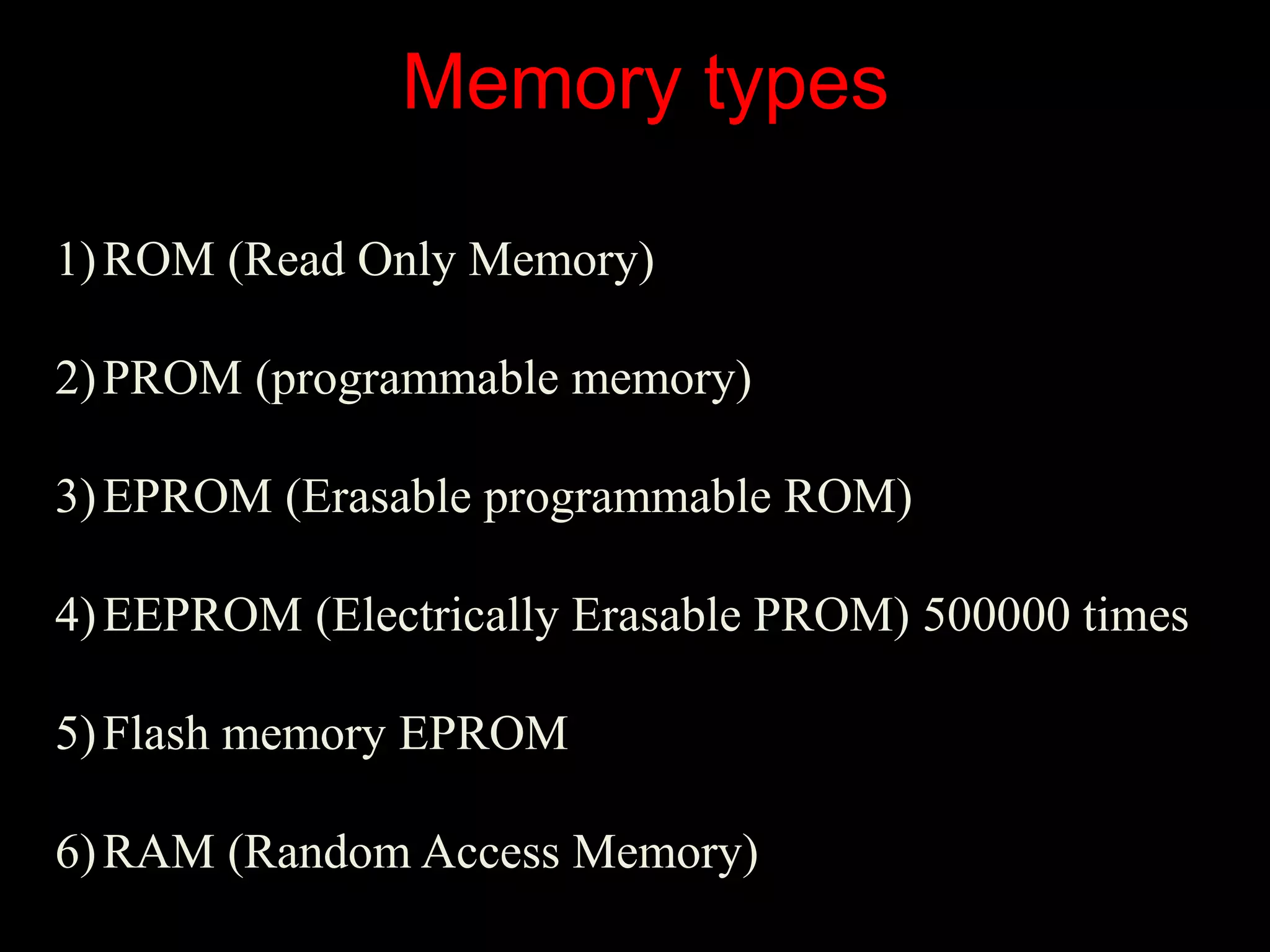 Interfacing memory with 8086 microprocessor | PPT