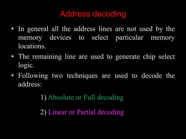 Interfacing memory with 8086 microprocessor | PPT