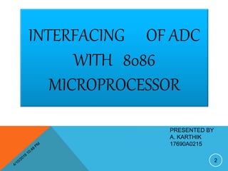 Interfacing of ADC 0808 | PPT
