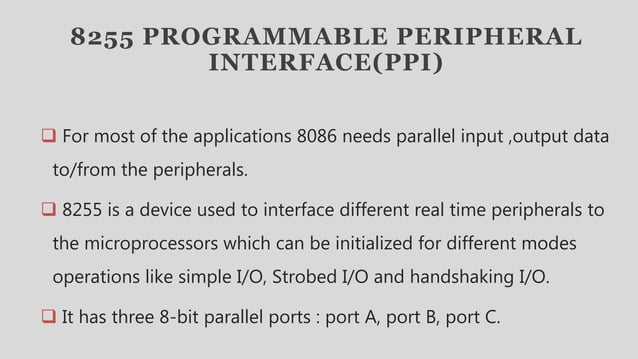 Interfacing with peripherals: analog to digital converters and digital ...