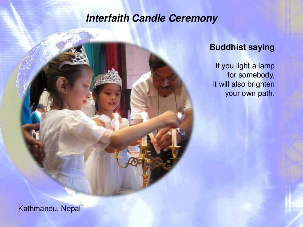 Interfaith Candle Lighting Ceremonies