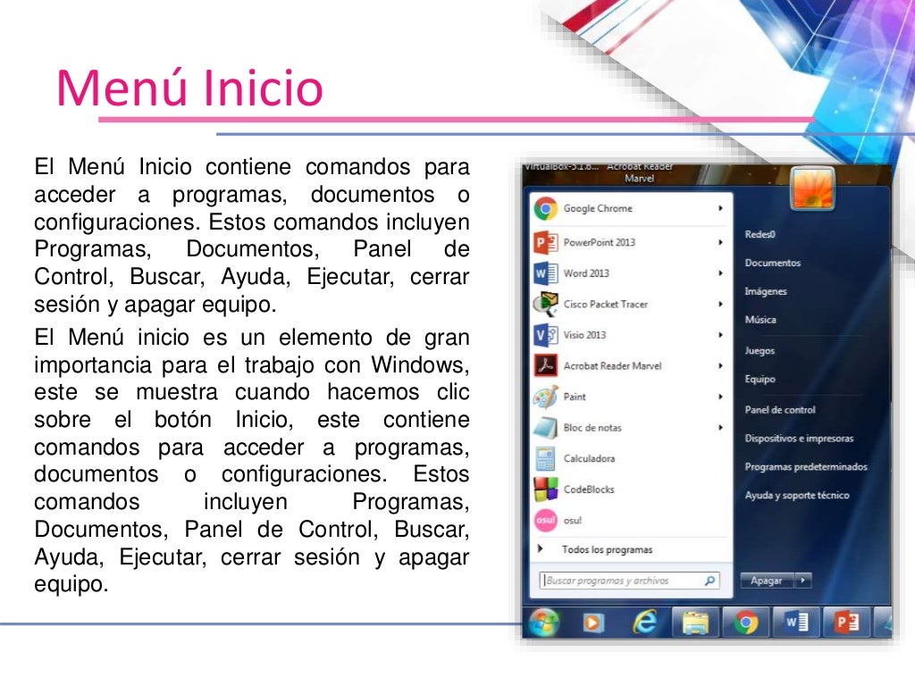 Interfaz grafica de windows