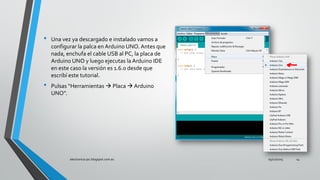 Interfaz visual basic 6 y arduino | PDF