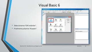Interfaz visual basic 6 y arduino | PDF