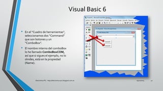 Interfaz visual basic 6 y arduino | PDF